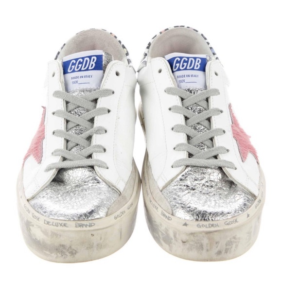 Golden Goose Hi Star Sneakers size 8 / IT 38 - Picture 1 of 6